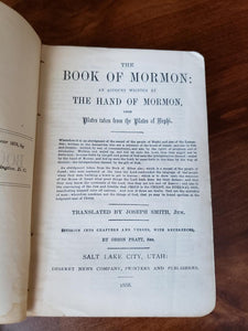 1888 Book Of Mormon