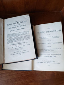 1903 Book Of Mormon & Doctrine & Covenants