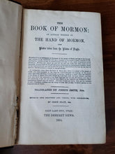 Load image into Gallery viewer, 1914 Book Of Mormon